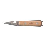 thumbnail of Lancette à huitre -  Marron Rectangulaire Acier Inoxydable (inox  Roger Orfevre 14.00x2.00 cm