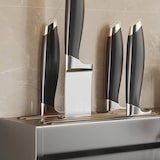 thumbnail of WellHome - Stalen stellingkast in zwart, 50x19,5x10 cm