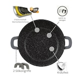 thumbnail of 6 L Kochtopf Suppentopf Antihaft Induktion Schmortopf 24 cm Aluguss Bratentopf