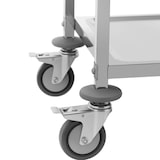 thumbnail of Royal Catering Carro de servicio - 3 estantes - 69 x 34 x 3 cm - 81 kg -