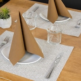 thumbnail of Guardanapos de tecido Ecolabel 'Double Point' 18 G/M2 39X39 Cm Havana (1200 unidades)