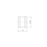 thumbnail of Maico Rohreinschubventilator ECA 15/4 E 0080.0991