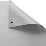 thumbnail of tectake Rivestimento schermante per balcone con occhielli rinforzati in metallo, versione 1 - grigio, 90 cm - 402707