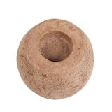 thumbnail of Bazar Bizar Bougeoir en terre cuite 13x13x12 cm marron