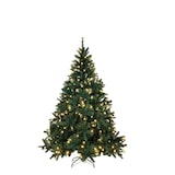 thumbnail of Tarrington House Albero di Natale illuminato, metallo/pvc, Ø 150 x 210 cm, con 300 luci LED, verde
