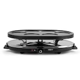 thumbnail of Woklette Tischgrill Raclette Wokset 1200 W 8 Personen Antihaft Schwarz