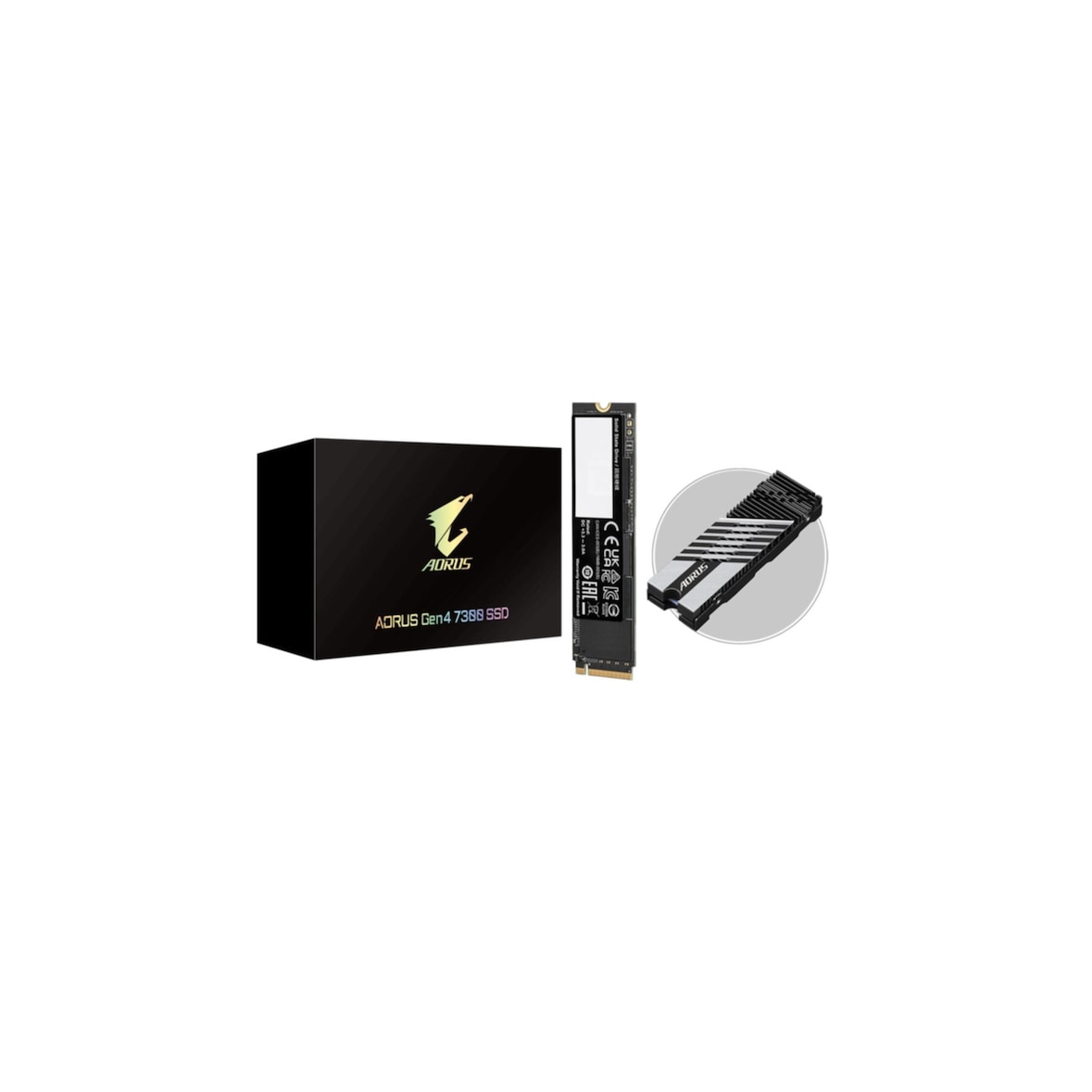 SSD GIGABYTE AORUS 2TB M.2 PCIe AG4732TB PCIe 4.0x4 NVME