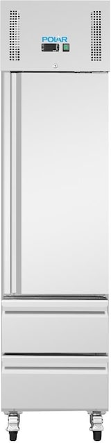 thumbnail of Polar G-Serie Einzeltür & 2 Schubladen Slimline GN Schrankkühlschrank