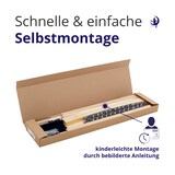 thumbnail of Lattenrost 90x200 | 7 Komfortzonen | Lattenrahmen aus Buche | Federholzrahmen Made in Germany | Lattenrost Selbstmontage