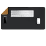 thumbnail of CSL Mauspad, XXL 800 x 400 x 3 mm Schreibtischunterlage, XXL Mousepad / Rutschfest, schwarz