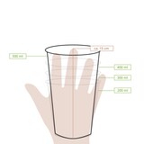 thumbnail of greenbox - rPET-Klarbecher 500 ml / 20 oz, Ø 95 mm, 50 St.