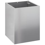 thumbnail of vidaXL Gartenblumentopf Silber Verzinkter Stahl