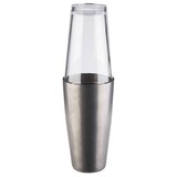 thumbnail of Boston Cocktailshaker Edelstahl-Antik 700 ml mit Glas 400 ml