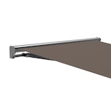 thumbnail of Wasabi - Toldo Exterior Enrolável 3x2,5 Taupe Poliéster – Estrutura Semicofre Alumínio Antracite Plus - Tecido com Proteção Solar