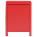 thumbnail of Table de chevet Rouge 38 x 28 x 52 cm Bois de Paulownia