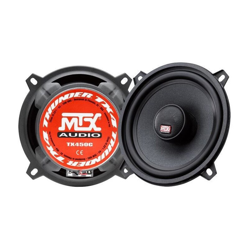 Mtx Tx450c Haut-parleurs Voiture Coaxiaux 2 Voies 13cm 70w Rms 4o Membrane Pulpe Celulose