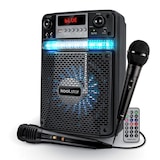 thumbnail of Enceinte Karaoké PARTY 400W Batterie Koolstar AVEC 2 MICROPHONES - BROZY08 à LED + APPLICATION SMARTPHONE USB/Bluetooth