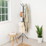 thumbnail of Cabide de parede Max Home 45x40x170 cm Metal com 12 cabides