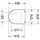 thumbnail of STARCK 3 WC-Sitz ohne Absenkautomatik weiß