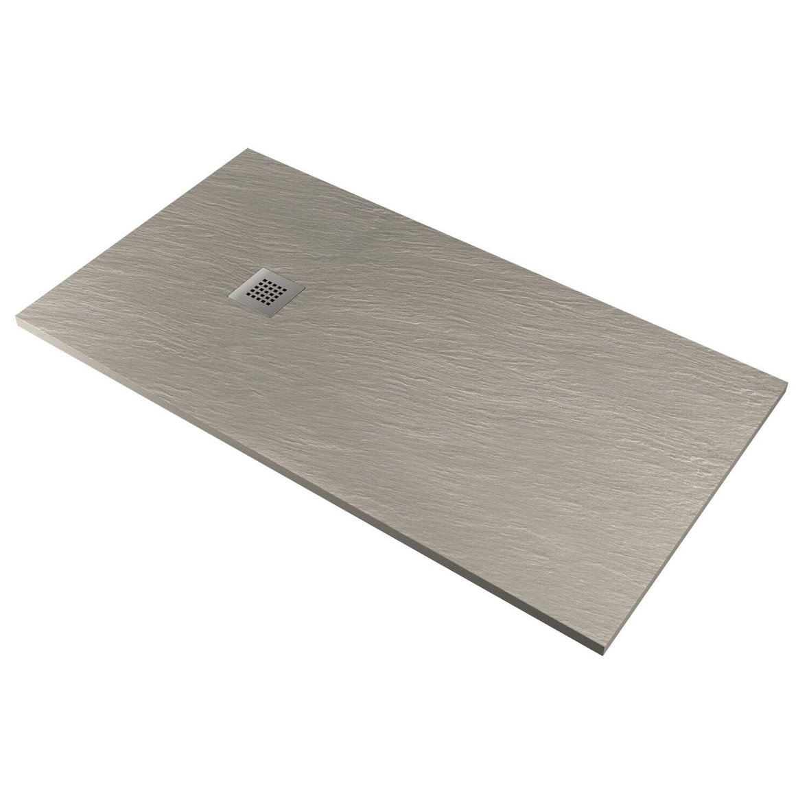 Piatto Doccia in Pietra  Giordanoshop Ardesia Stone Side Cemento 70x90 cm