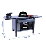 thumbnail of Werkbank Simonwork bt6l pro Metall 1box 1500 anthrazit