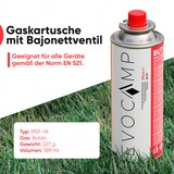 thumbnail of EVOCAMP Gaskartuschen 227g für Gaskocher Butangas - Ideal Trekking, Grillfeste und Picknicks Typ MSF-1a