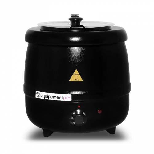 Aquecedor de Sopa Profissional 10L Inox 400W – Rápido e Eficiente para Restauração