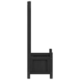 thumbnail of vidaXL Pflanzkübel mit Spalier Schwarz Massivholz Tanne