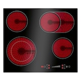 thumbnail of Plaque de cuisson en vitrocéramique 4 feux avec double zone encastrable  EBK7941 usage non-intensif Bomann