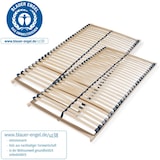 thumbnail of Lattenrost 180x200, Lattenrahmen aus Buche, 7 Komfortzonen, 28 Latten, Federholzrahmen Made in Germany, aus 2x 90x200cm Traglast 150Kg