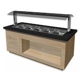 thumbnail of SARO saladebar voor 5x 1/1 GN, PREMIUM LINE SB-K200 OAK
