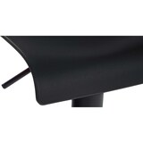 thumbnail of 2er Set Barhocker GEBEL - Kunststoff Schwarz 39x36x84 cm | Barstuhl Höhenverstellbar Mit Lehne Drehbar Tresenhocker Tresenstuhl Kneipenhocker
