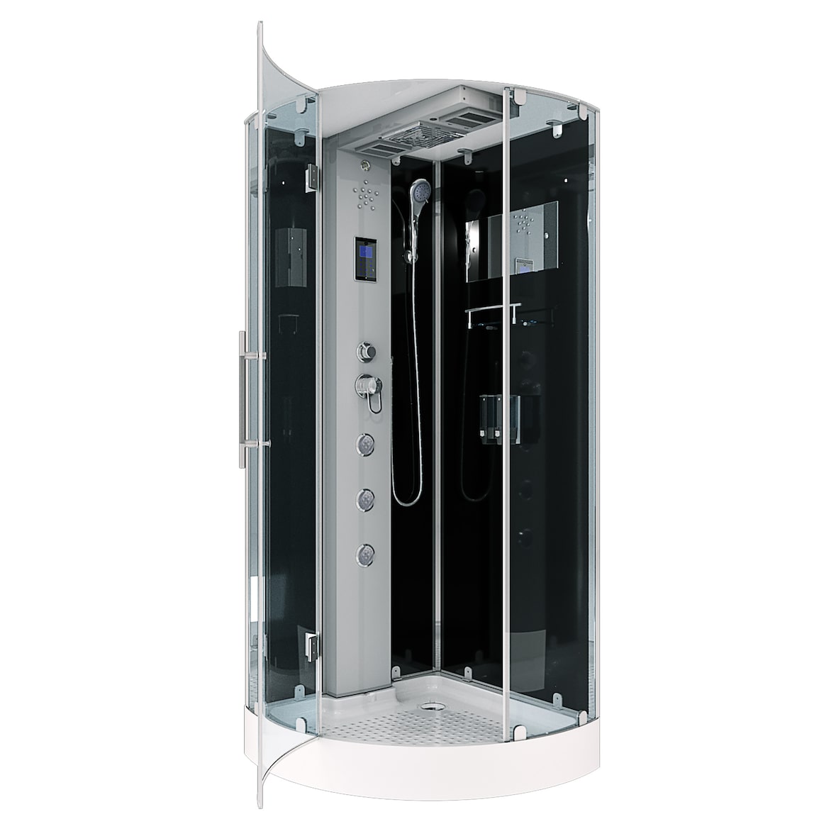 AcquaVapore D37-23L0-EC Dusche Duschtempel Komplett Duschkabine 100x100