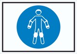 thumbnail of Schutzausrüstung für Rollsport benutzen Symbol Schild A2 (420x594mm)