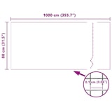 thumbnail of vidaXL Horrengaas Wit 80 x 1000 cm Glasvezel
