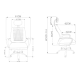 thumbnail of Chaise d'étude pour jeunes avec assise en textile noir. Modèle Esther