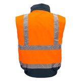 thumbnail of Nitras Warnschutz Pilotenjacke | Gr. XXL | orange | Warnschutzjacke