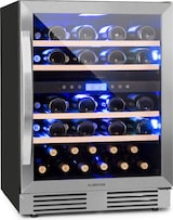 thumbnail of Klarstein Vinovilla 43 Built-In Duo Weinkühlschrank 2 Zonen 129l 43 Fl Glastür Edelstahl