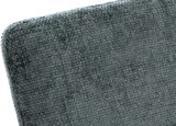 thumbnail of Esszimmer-Set HWC-G55, 2er-Set Stuhl mit Armlehne+Sitzbank 160cm, Edelstahl gebürstet Stoff/Textil Chenille ~ blau-grün