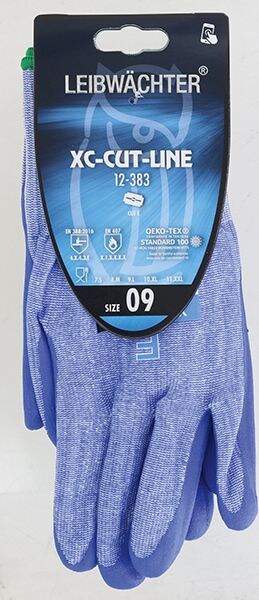 XCELLENT HXC1238308 Arbeitshandschuh - Größe 8, hellblau