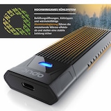 thumbnail of Aplic M.2 NVMe Gehäuse USB 3.2 Gen 2 auf PCIe 3.0 und SATA kompatibel mit 2230, 2242, 2260, 2280