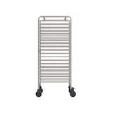 thumbnail of Rieber GN-Regalwagen 2/1, zerlegbar, 4 Abweiserollen, 648 x 739 x 1641 mm