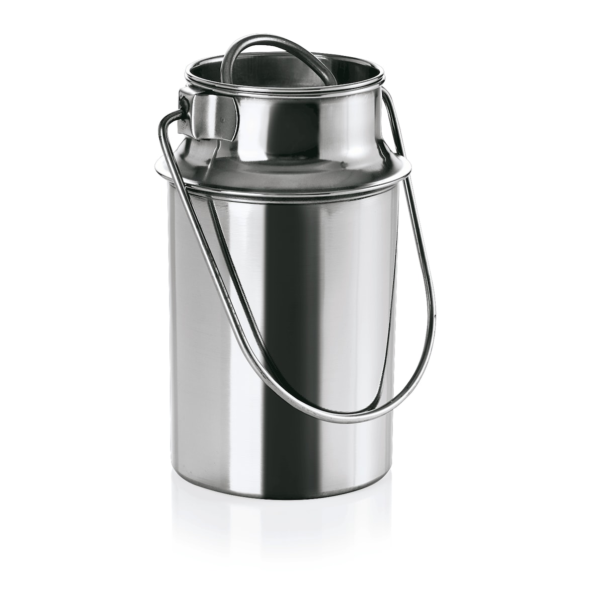 Bidon de transport avec anse 2 ltr Ø 10,5 cm inox - Was Germany