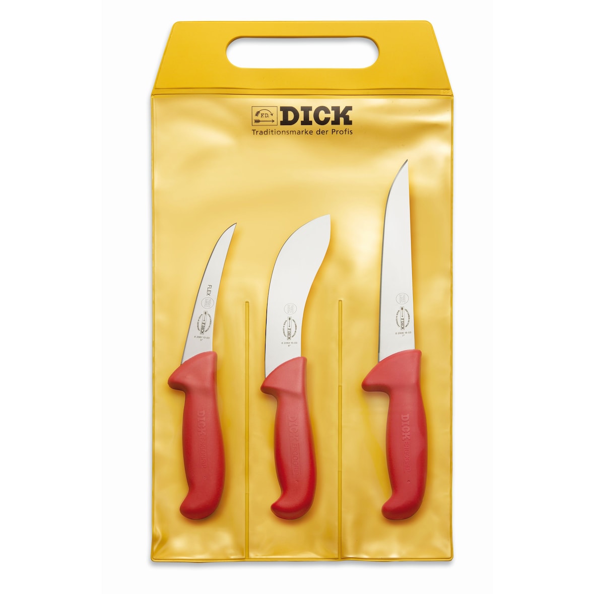 DICK Messer-Set 3-tlg. Jagd Indoor / ERGOGRIP, VPE: 1