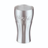 thumbnail of Bicchiere coca cola 6 pezzi in vetro colore silver cl 37. V4646