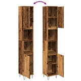 thumbnail of vidaXL Badschrank Altholz-Optik 30x30x190 cm Holzwerkstoff