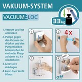 thumbnail of WENKO Vacuum-Loc® Eckregal 2 Etagen Mod. Quadro Edelstahl