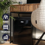 thumbnail of Mini Koelkast Vrijstaand 30 Liter – Tafelmodel Fridge met Instelbare Temperatuur – Minibar met Verstelbare Deurrichting – Zwart - BREND BR-2225