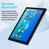 thumbnail of Tablette 4G 10 Pouces 8GB+256GB Android 12 Octa Core Bleu YONIS