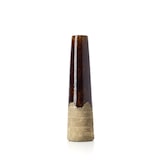 thumbnail of Bazar Bizar Vase en grès cérame 12.5x12.5x49 cm marron béton